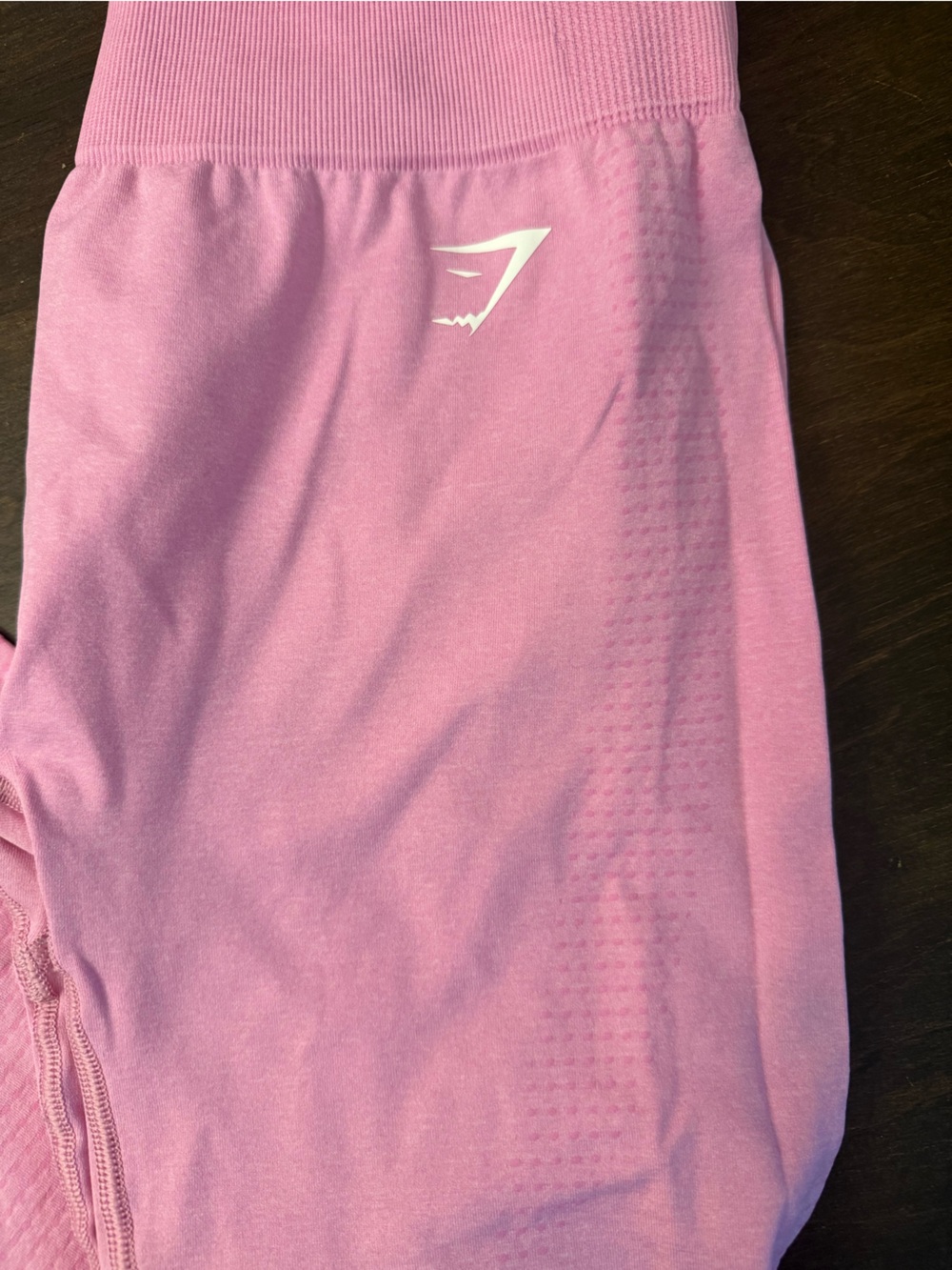 Gymshark High-Waist Seamless Vital 2.0 Leggings in Bubblegum Pink - Picture 3 of 6